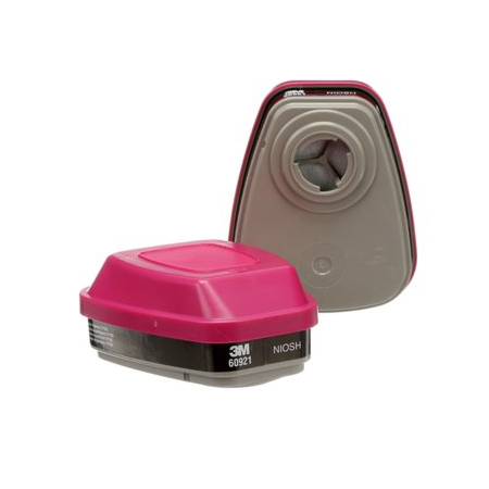 3M™ Cartouches combinées VO/P100 vapeurs organiques P100, 30 PR/CS