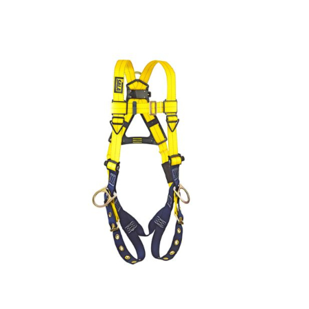 3M™ DBI-SALA® Delta™ Vest-Style Positioning Harness, Tongue and Buckle Leg Straps