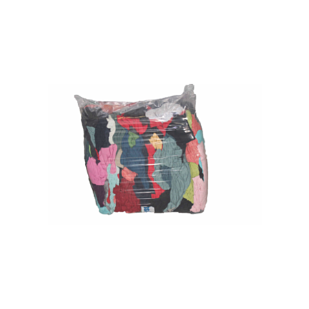 Coloured Rags - 25lb Compressed Bag