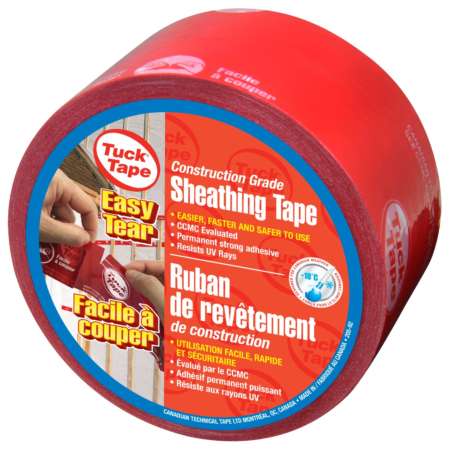 2" Red Tuck® Tape (60mm x 66m) - 20 RL/CS