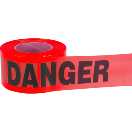 Tape (Red) “Danger”, 12/CS