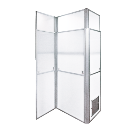 SHIELD WALL&trade; Coin 90&deg; fixe int&eacute;rieur 1/CS