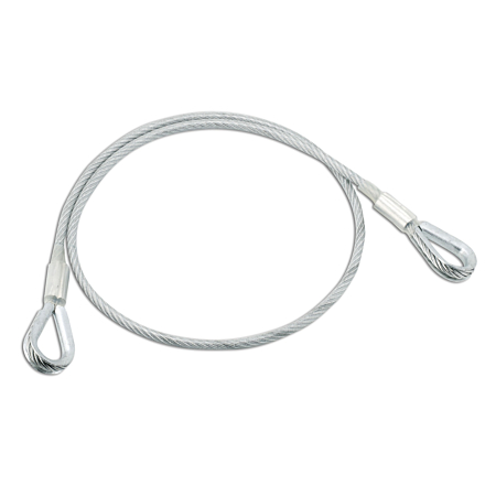 Anchorage Connector Galv. Steel Cable Sling - 1/4 x 6 FT