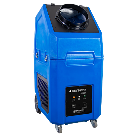DUCT-PRO® H2500R Portable Power Vacuum with blue roto-molded cabinet.
