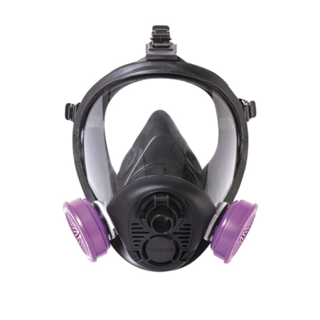 Honeywell North® RU6500 Silicone Respiratory Full Facepiece  w/5-point headstrap