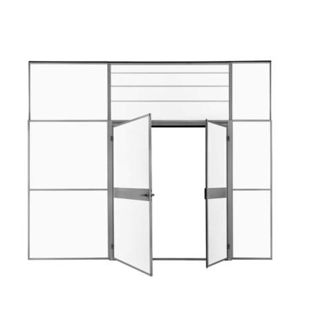 SHIELD WALL™ CLASSIQUE 68" Porte double à charnières